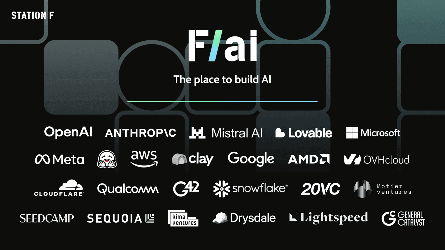 STATION F launches F/ai, the first-ever AI program to bring together all major AI leaders