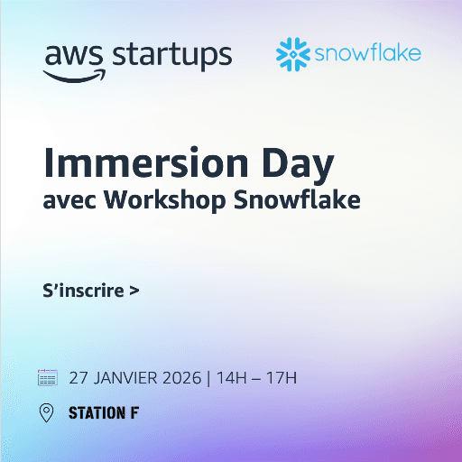 Immersion Day AWS avec Workshop Snowflake