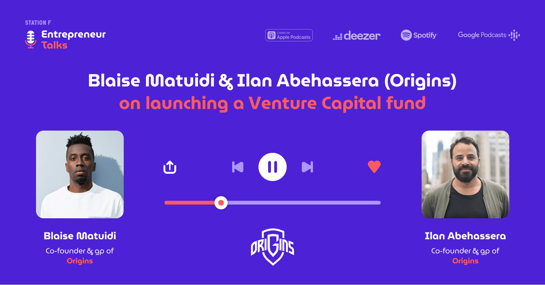 Blaise Matuidi & Ilan Abehassera (Origins) on launching a VC fund