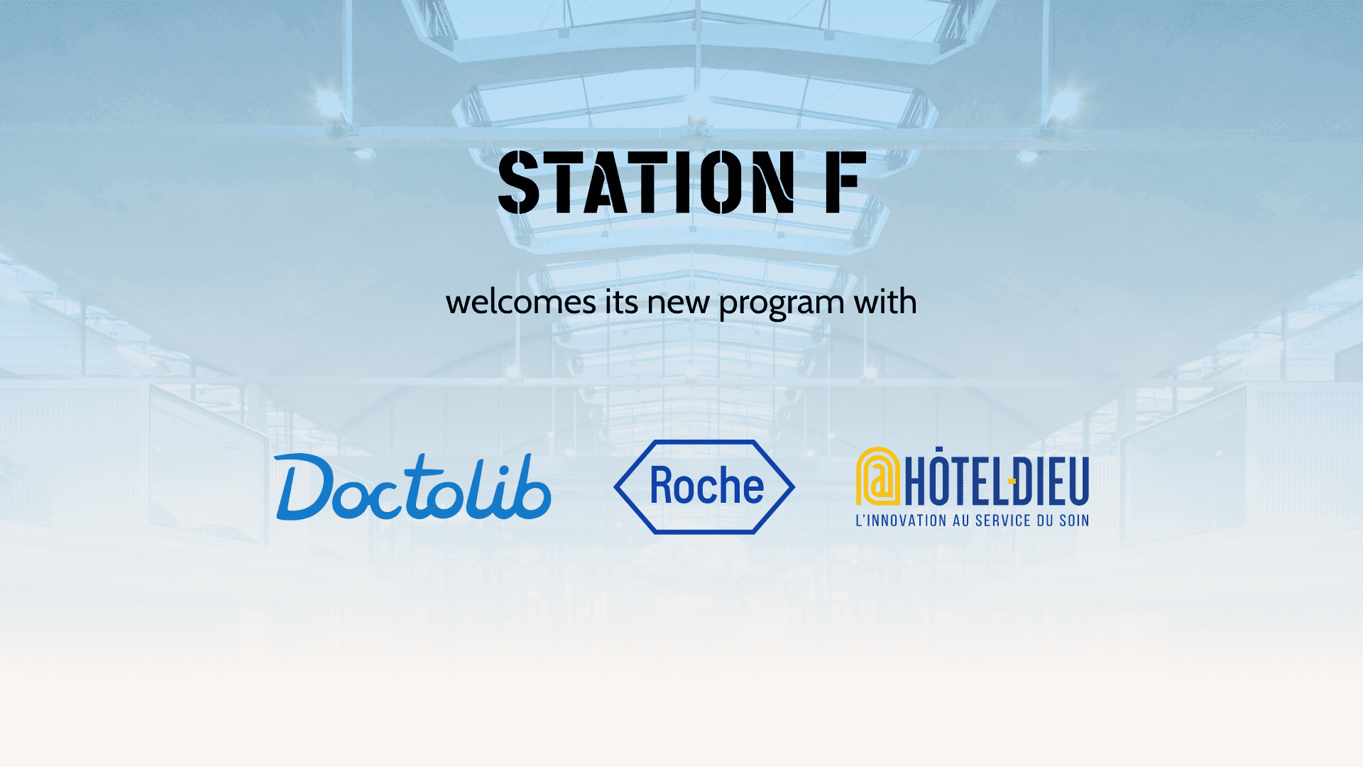 Care Forward: Doctolib, @Hôtel-Dieu (AP-HP), and Roche join forces at STATION F