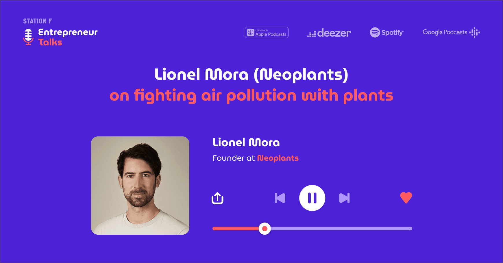 Lionel Mora (Neoplants) on fighting air pollution with plants