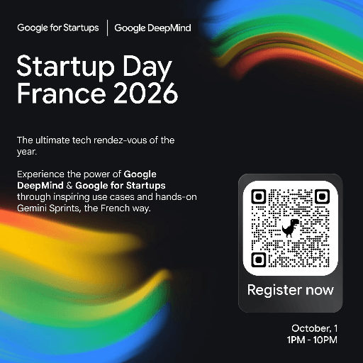 Startup Day France 2026 - Google for Startups & Google DeepMind