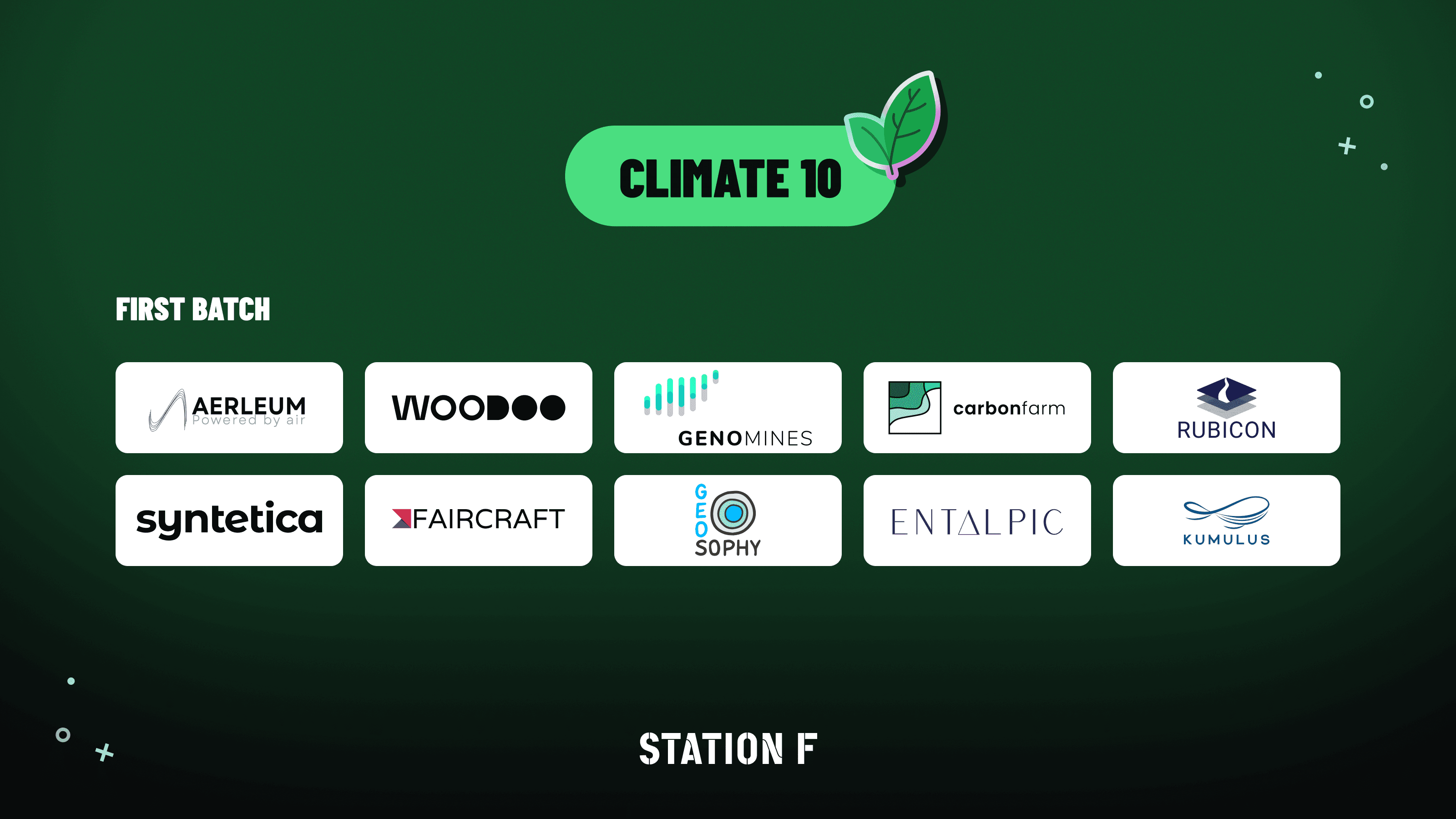 STATION F announces new fellowship for leading climate tech companies on campus