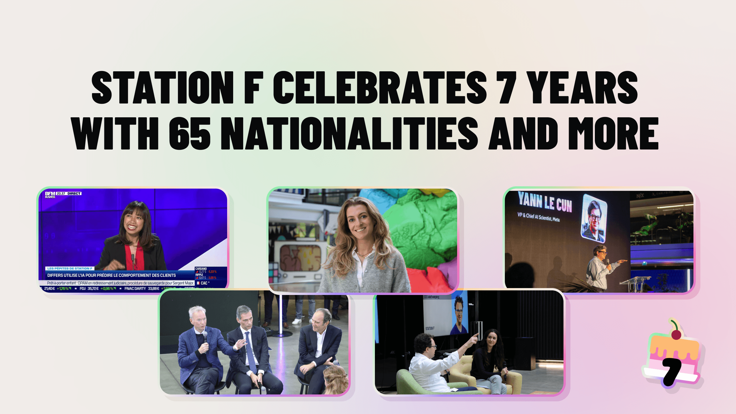 STATION F celebrates 7 years with 65 nationalities on campus