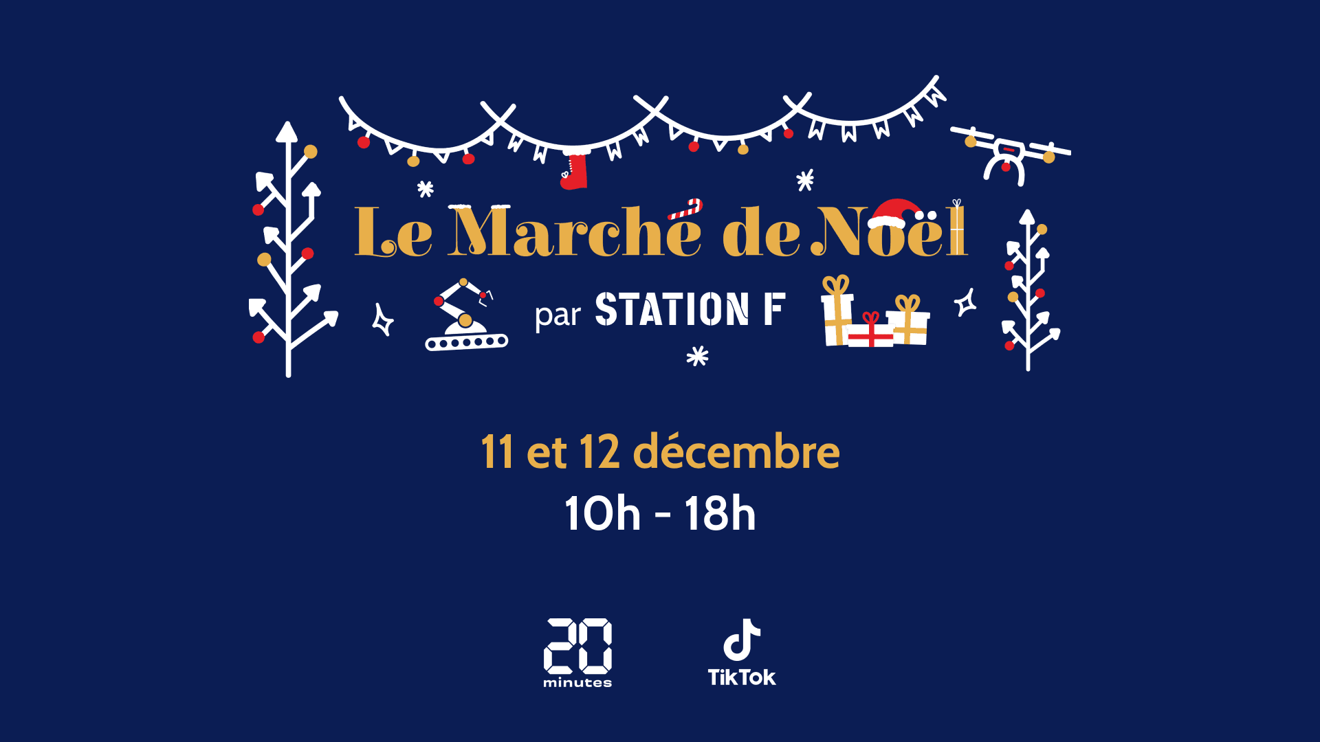 STATION F to host an open-to-all Christmas Market featuring 50+ startups on December 11 & 12