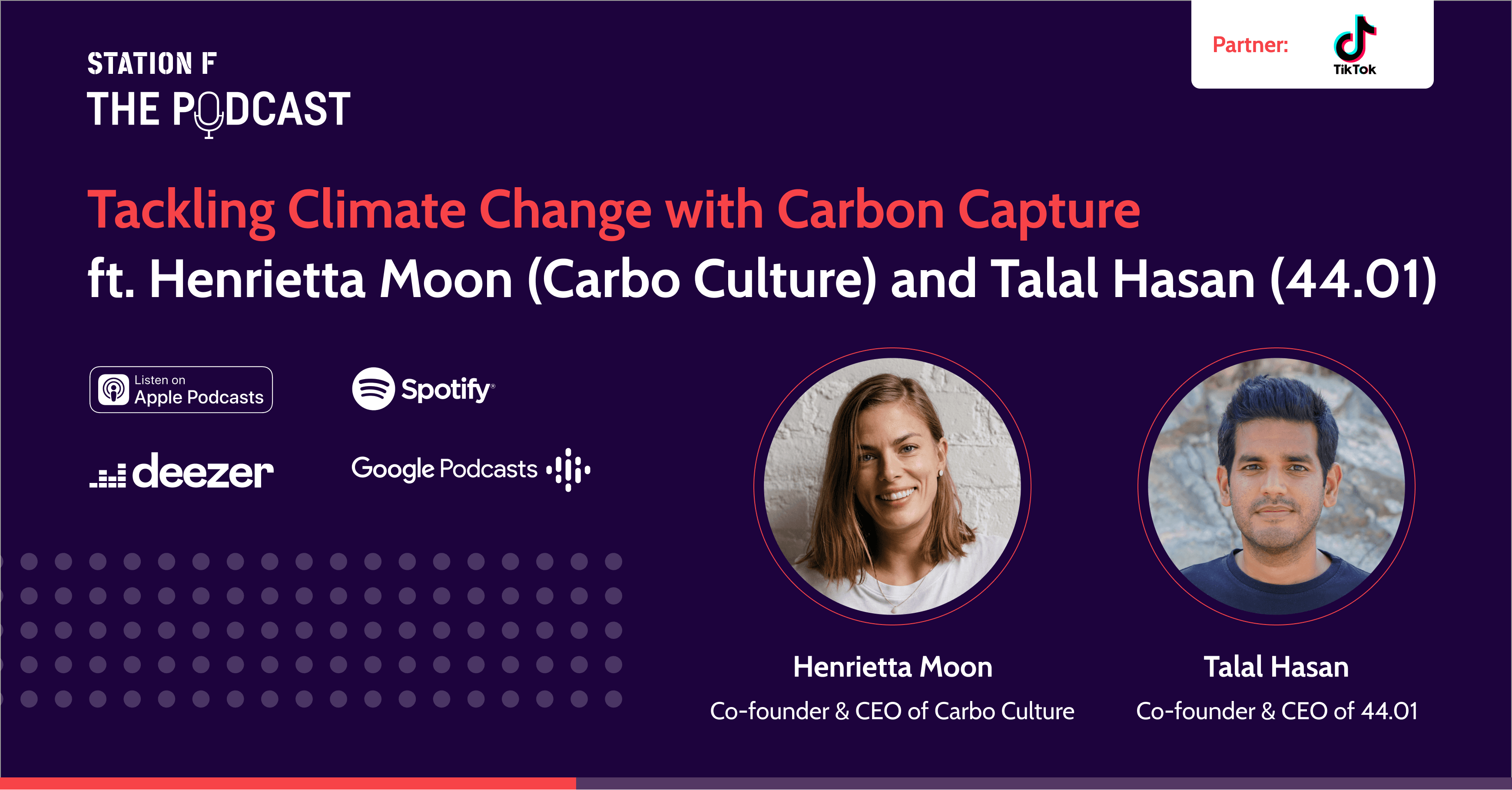 Tackling Climate Change with Carbon Capture ft. Henrietta Moon (Carbo Culture) and Talal Hasan (44.01)
