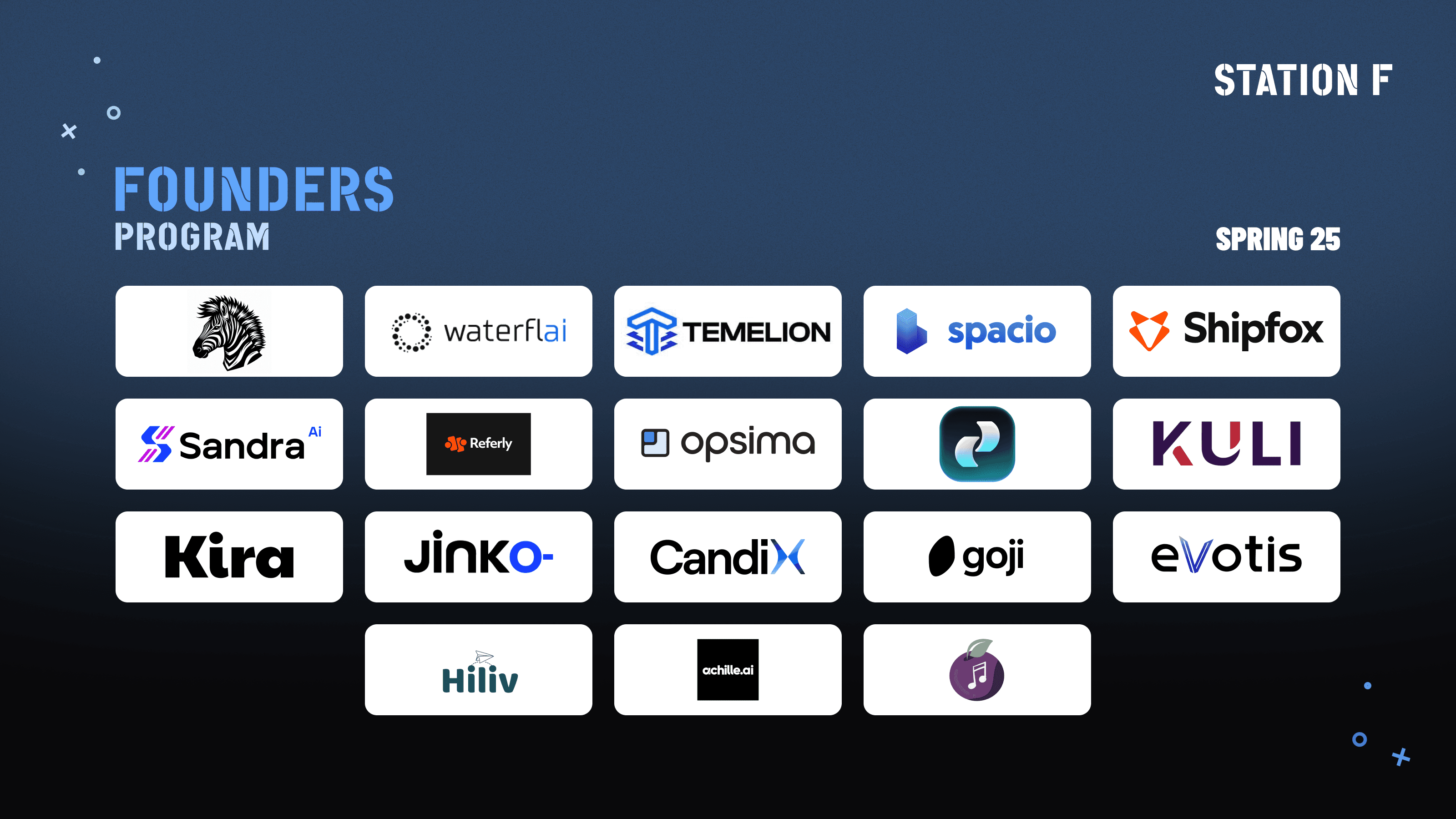 The Founders Program’s new batch shows industry experts using AI to tackle specific problems